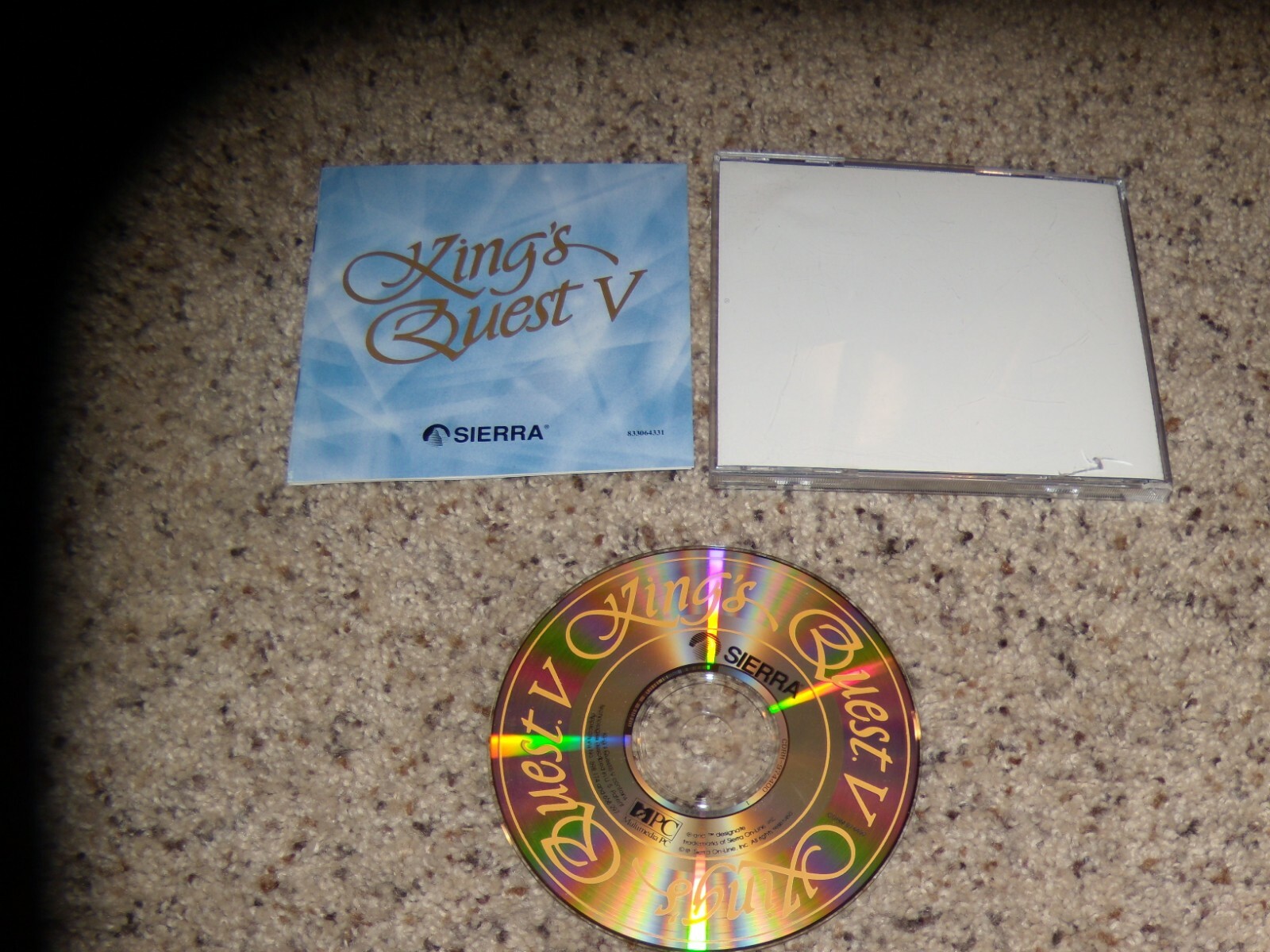 King's Quest V (PC, 1992) Near Mint Game