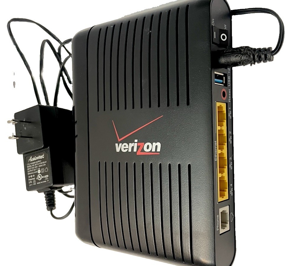 Actiontec Verizon DSL Modem & Router GT784WNV with Charger