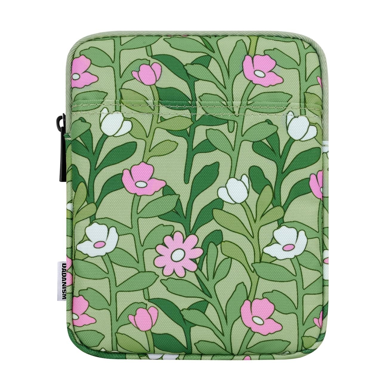 6-7 Inch Universal Padded Sleeve for eReader, Cyan+Flower