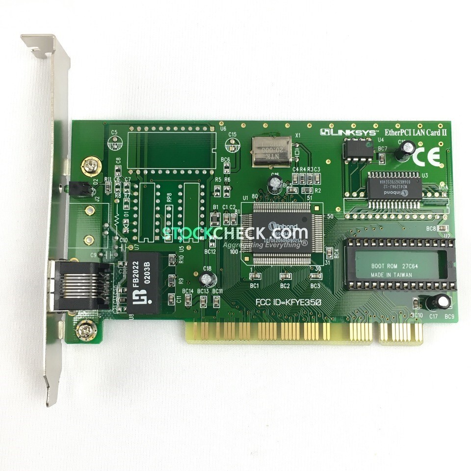 Linksys LNEPCI2T EtherPCI LAN Card