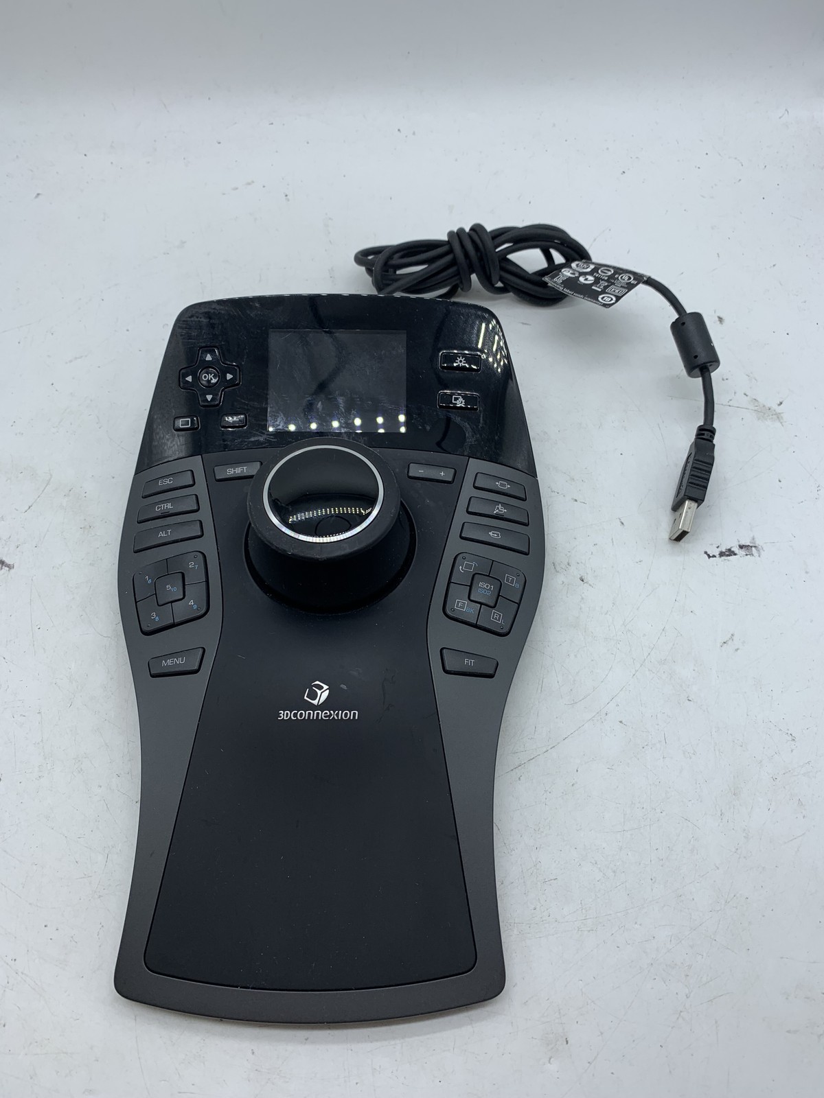Logitech 3DConnexion SpacePilot Pro USB Wired Ergonomic 3D Mouse ~ 