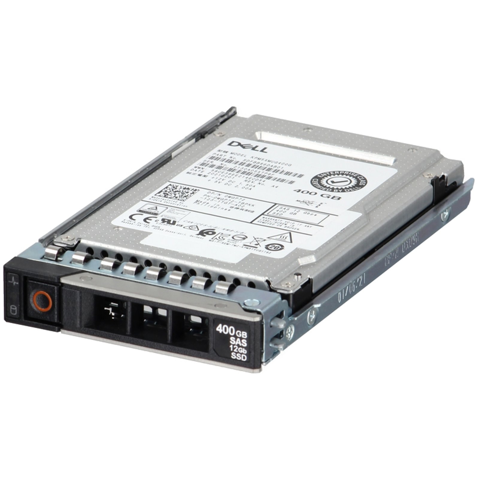 WGP72-CP2 Dell 400GB 12Gbps SAS WI TLC 2.5 SSD KPM5XMUG400G CPO