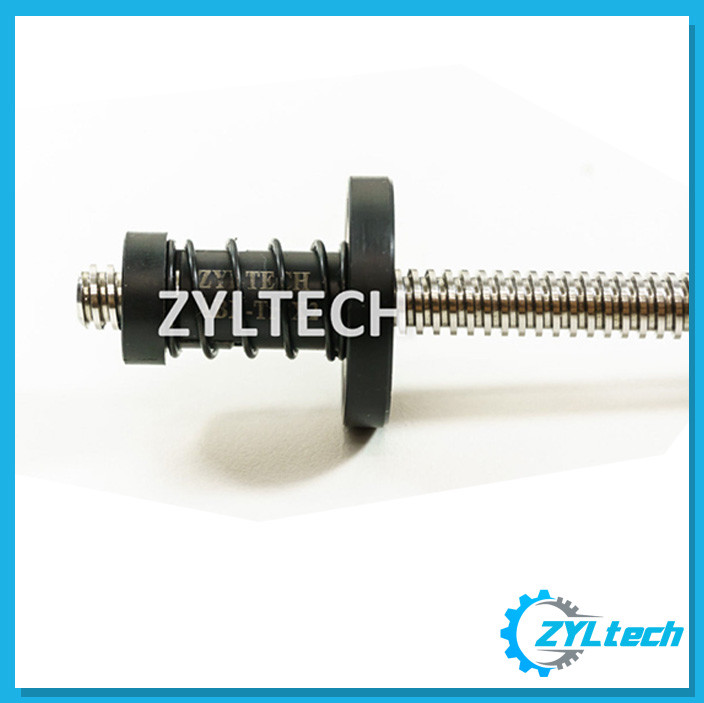 8mm T8x2 Lead Screw Trapezoidal ACME w/ Delrin Anti-Backlash Nut kit- 2000mm