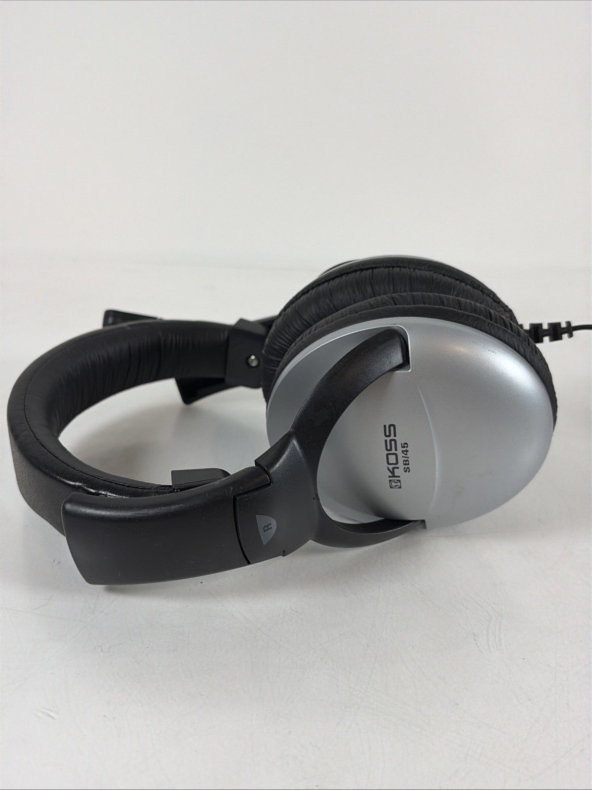 Koss SB/45 Noise Cancelling Headset Call Center & Gaming USB Silver Black