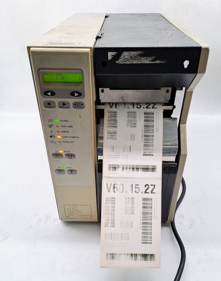Zebra 110xiIII Plus Thermal Bar Code Printer With Ethernet-TESTED