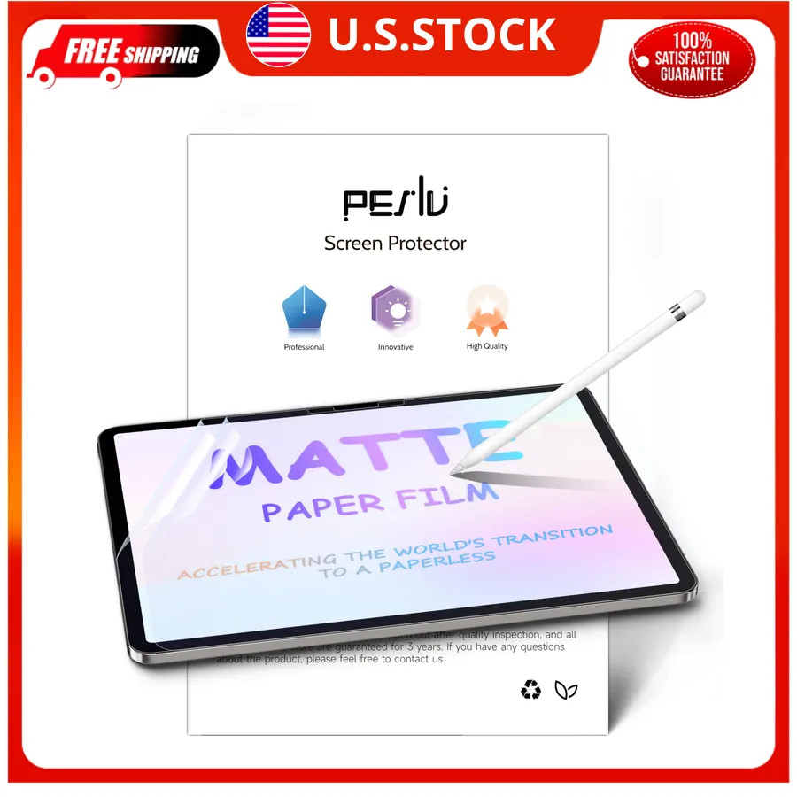Peslv 2-Pack Like Paper Screen Protector for iPad Air 13 Inch