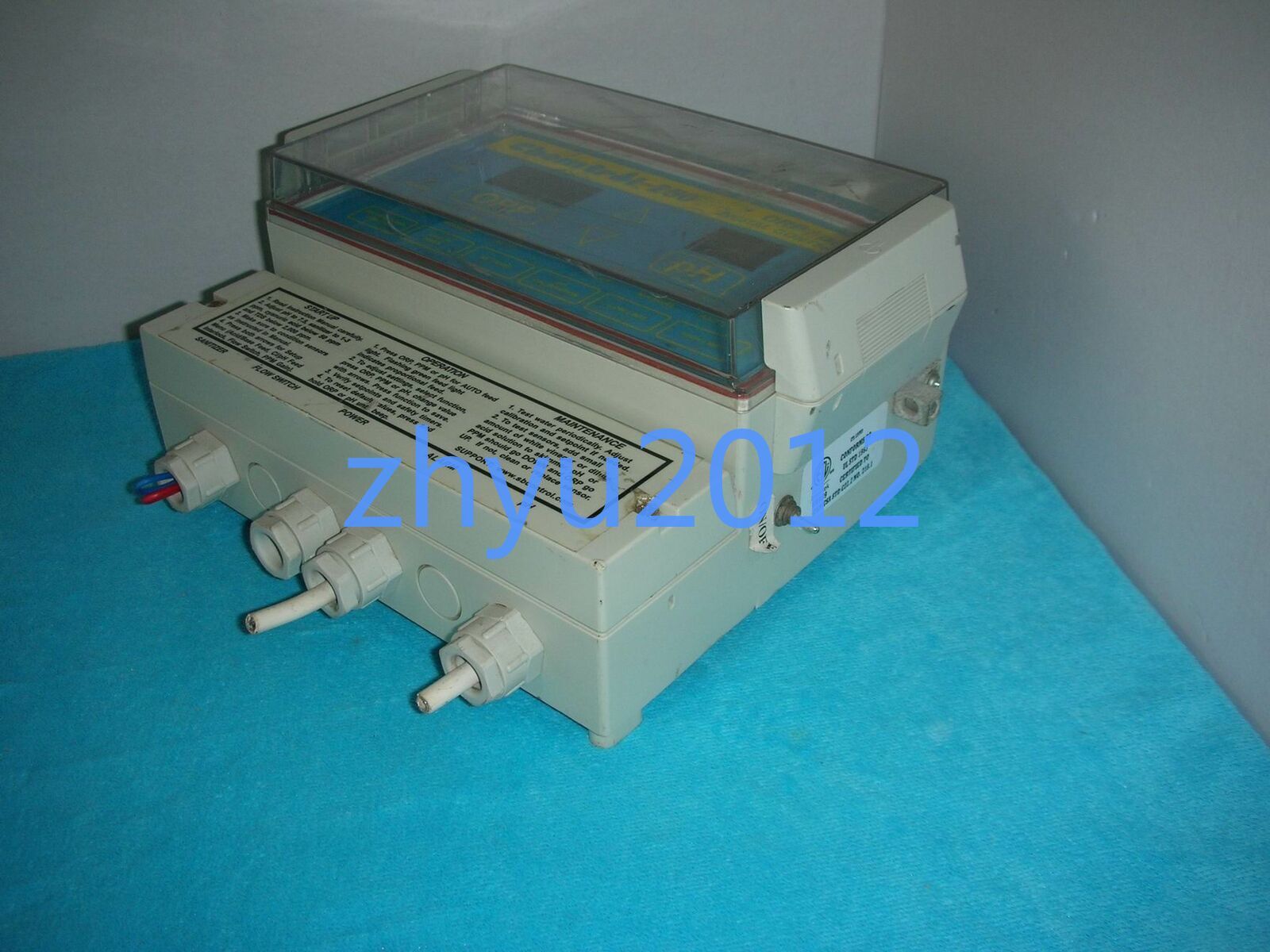 100% Test1pc 100% Test CHEMTROL 250 ORP/pH By Fedex or DHL