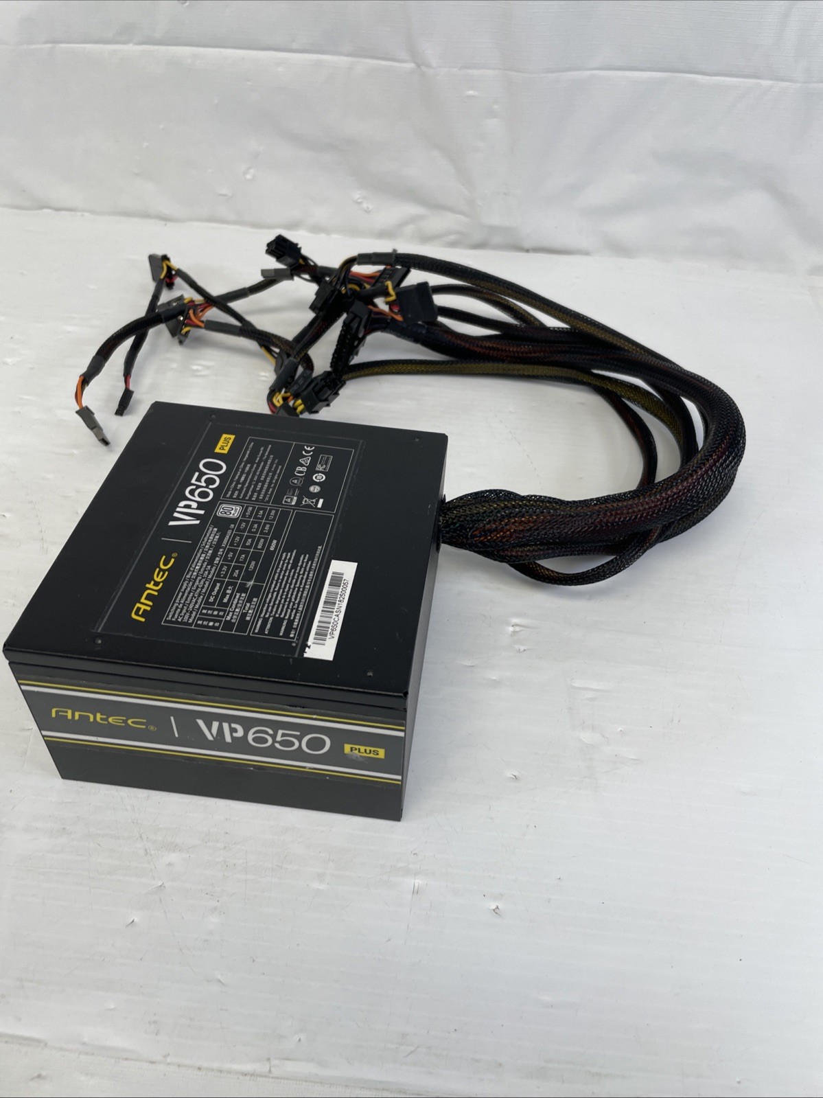 Antec Value Power Series VP650 Plus,650W Non-Modular, 80 PLUS Certified, Thermal