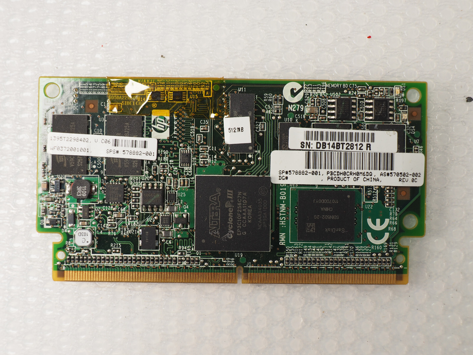 LOT OF 47 HP Smart Array 570502-002 512MB Flash Cache Module w/ 40 Pcs Batteries