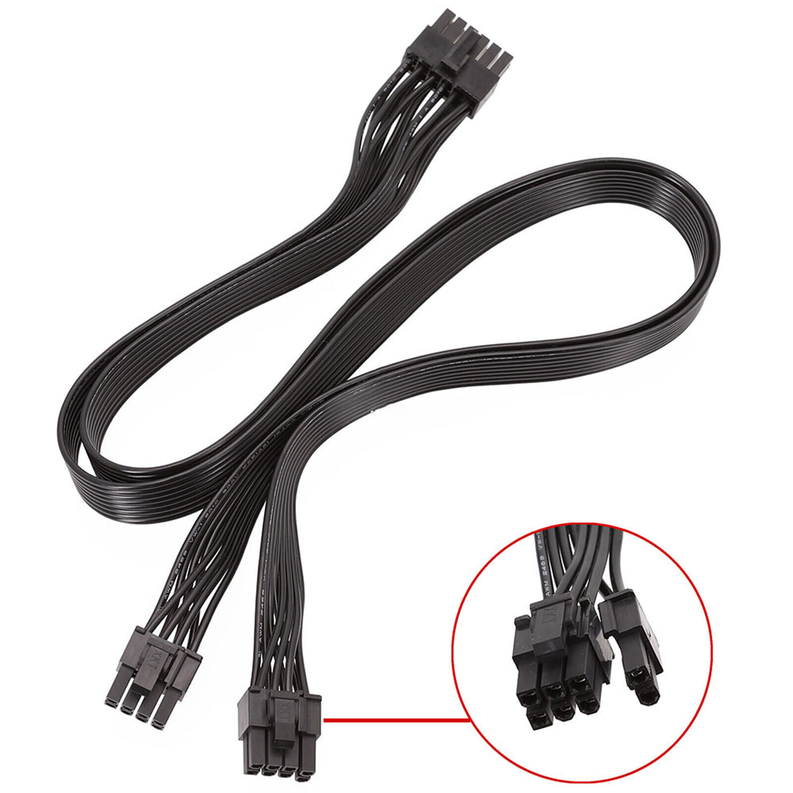 Power 12Pin To Dual 8pin CPU Power Cable for Seasonic PSU P-860 P-1000 X-1050