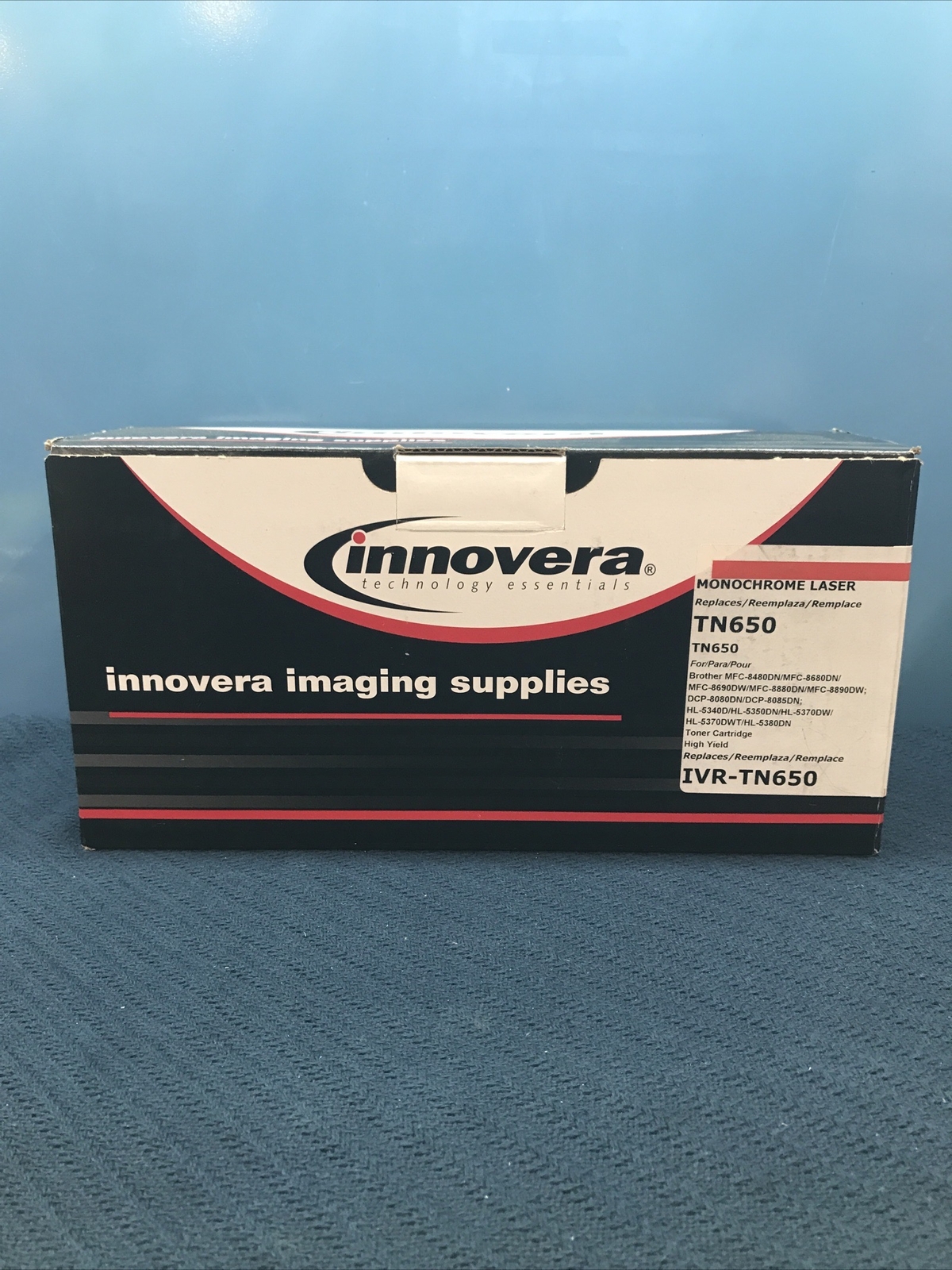 Innovera Reman Black High-Yield Toner Replacement for Brother TN650 IVRTN650