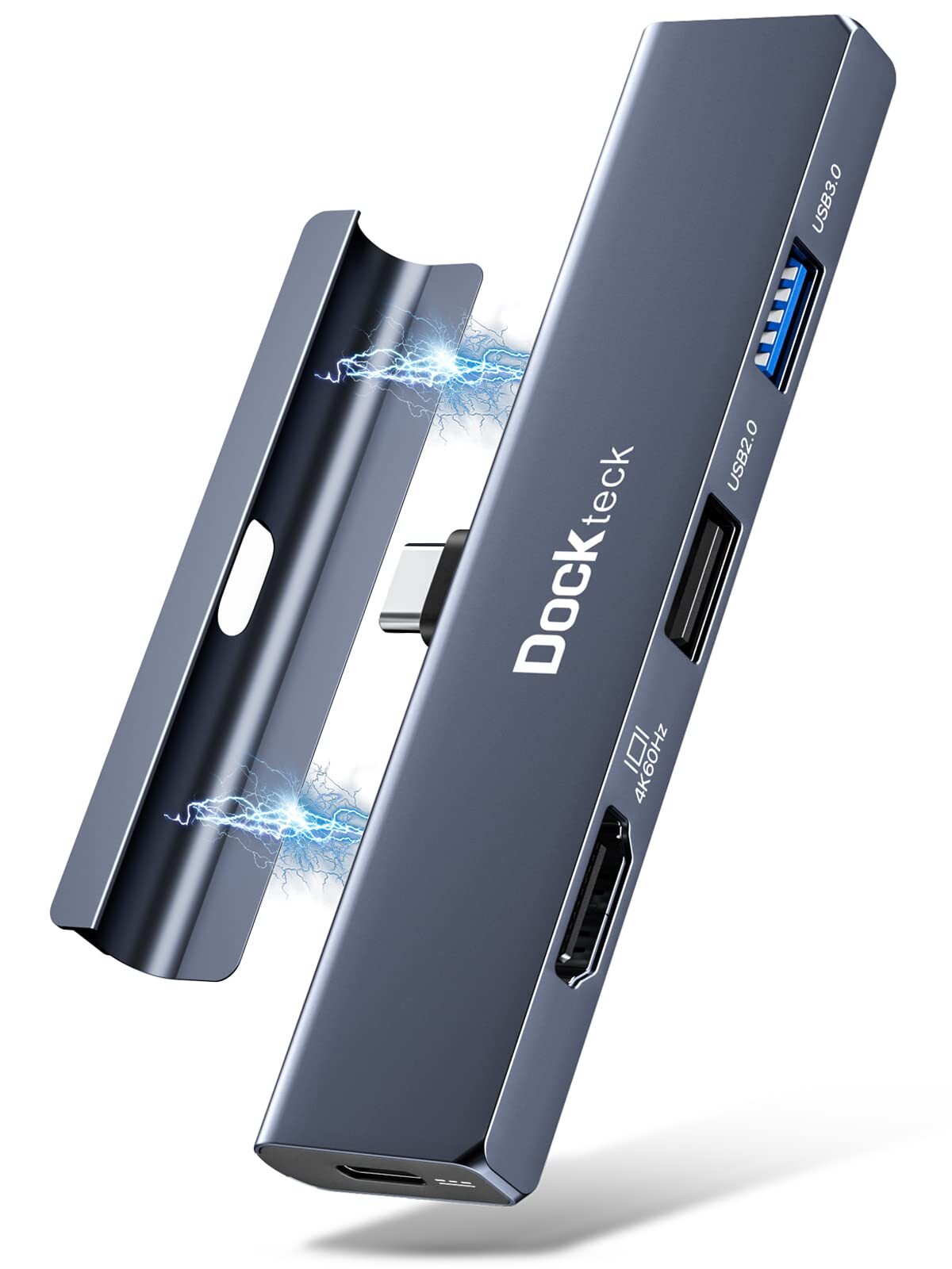 Ipad Pro Usb C Hub Multiport Adapter Usbc Hub 5 In 1 With 100w Pd 4k 60hz Hdmi A