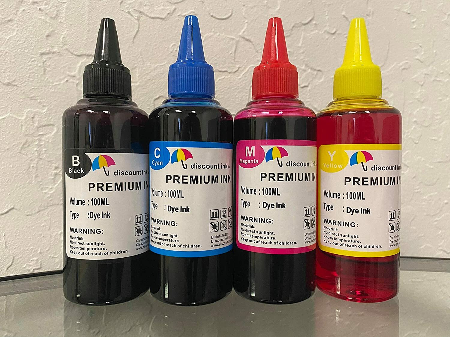 400ml Bulk refill ink for Epson inkjet printer 4 colors