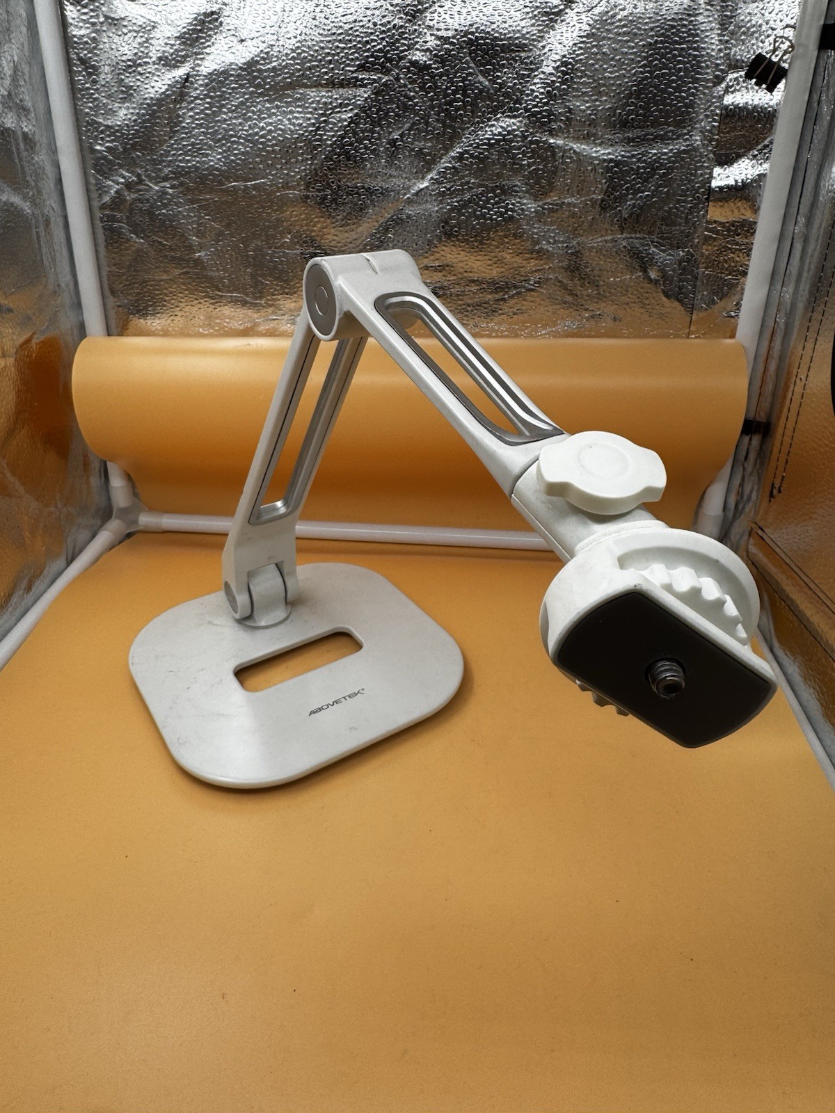 AboveTEK Adjustable Aluminum Tablet Stand Holder for iPad Samsung 360° Swivel 