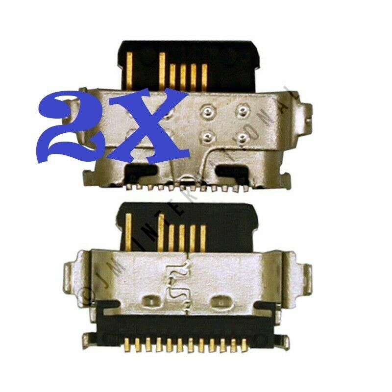 2X Alcatel Joy Tab2 9032 3T 2020 C Type USB Charger Dock Connector Charging Port