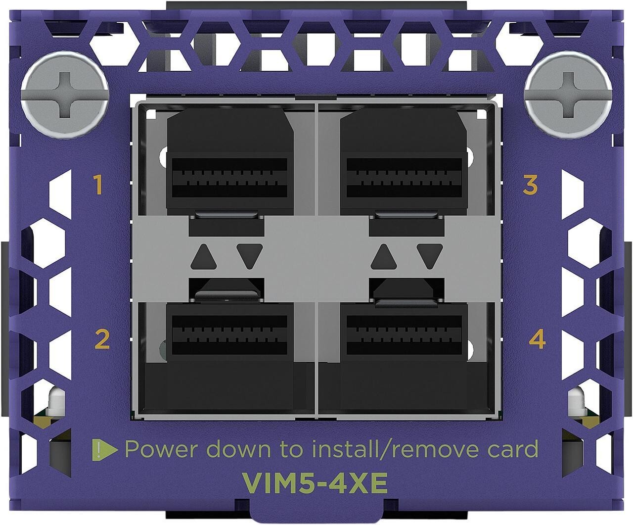 Extreme Networks Versatile Interface Module VIM5-4XE - Expansion Module