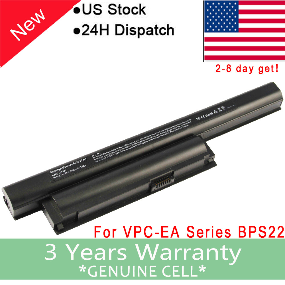 New Battery for Sony Vaio VGP-BPS22 VGP-BPS22A VGP-BPL22 PCG-71318l PCG-71316L F
