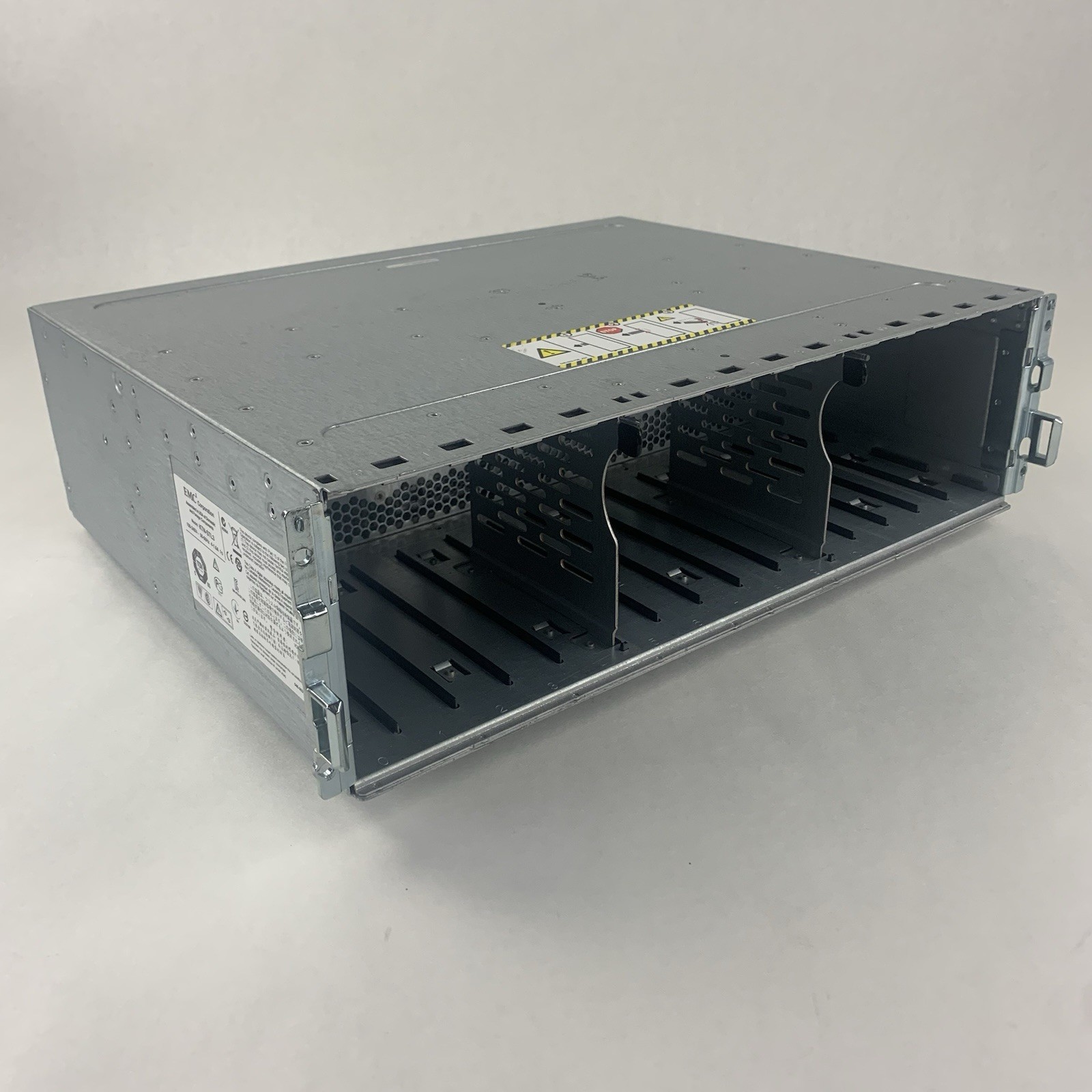 EMC KTN-STL3 Expansion Disk Array 2x PSU 2x 303-076-000D Controllers No HDD
