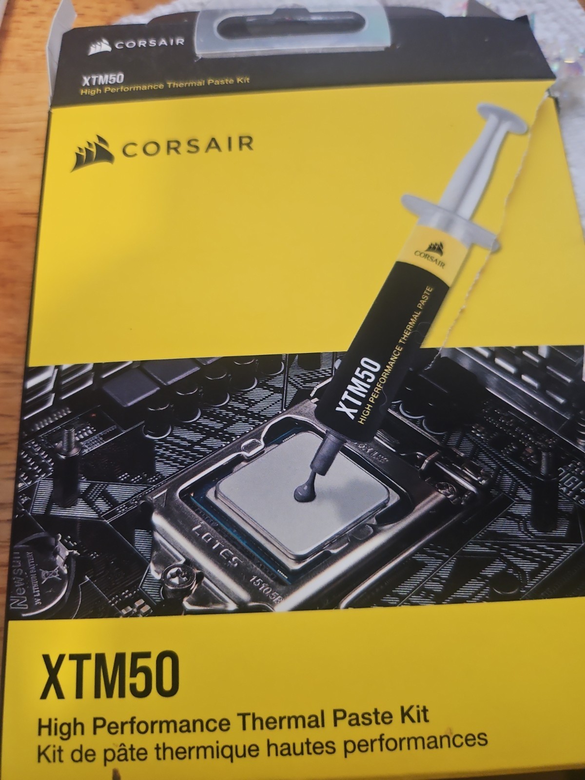 CORSAIR XTM50 High Performance Ultra-Low Thermal Impedance CPU/GPU Thermal Compo
