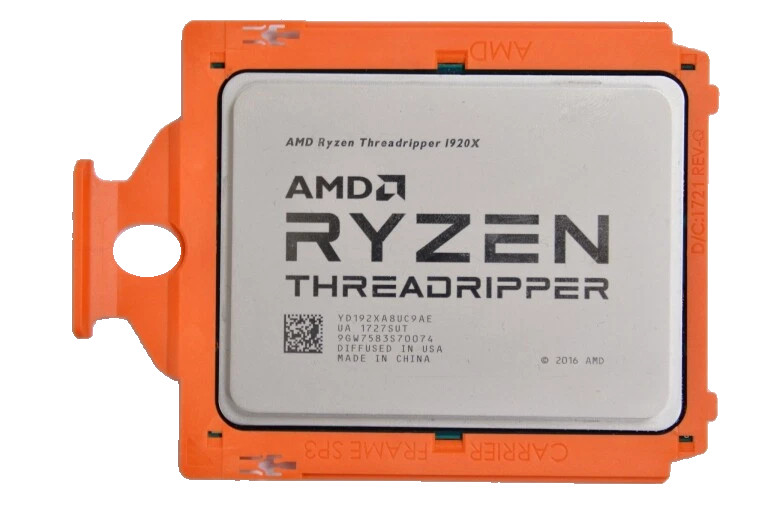 AMD Ryzen Threadripper 1920X 12-Core 24-Thread CPU New Factory Sealed