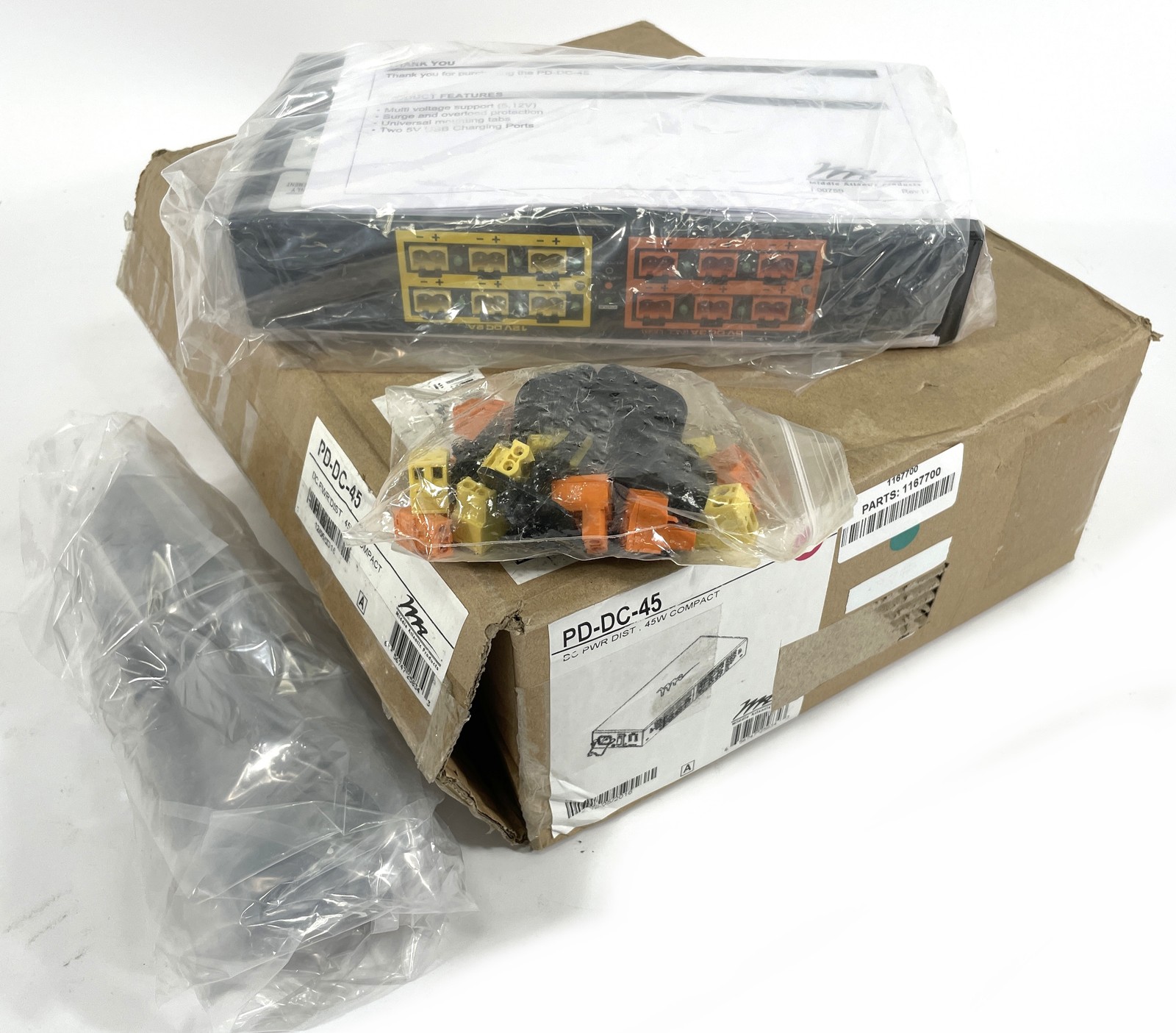 Open Box Middle Atlantic PD-DC-45 Compact DC Multi-Mount Power Distribution Unit