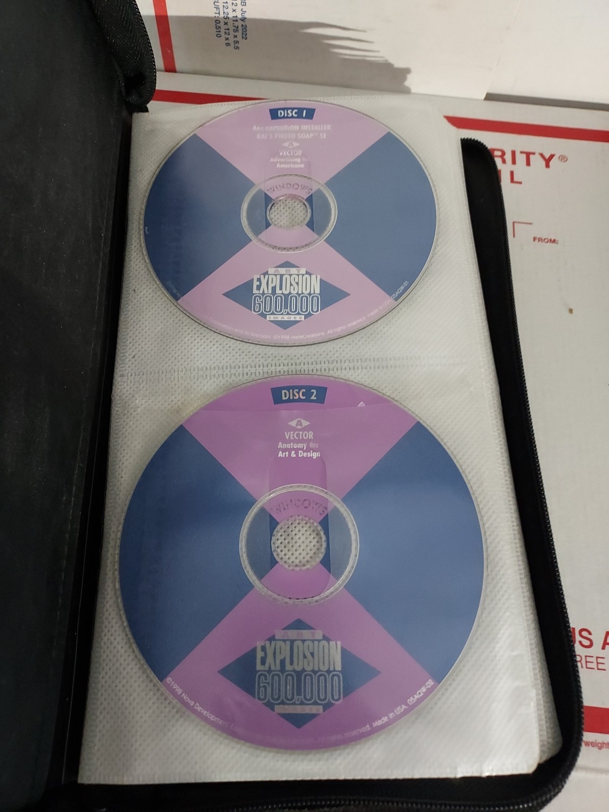 art explosion 600,000 29 Disc Set PC Computer Software Used No Keycodes - #136