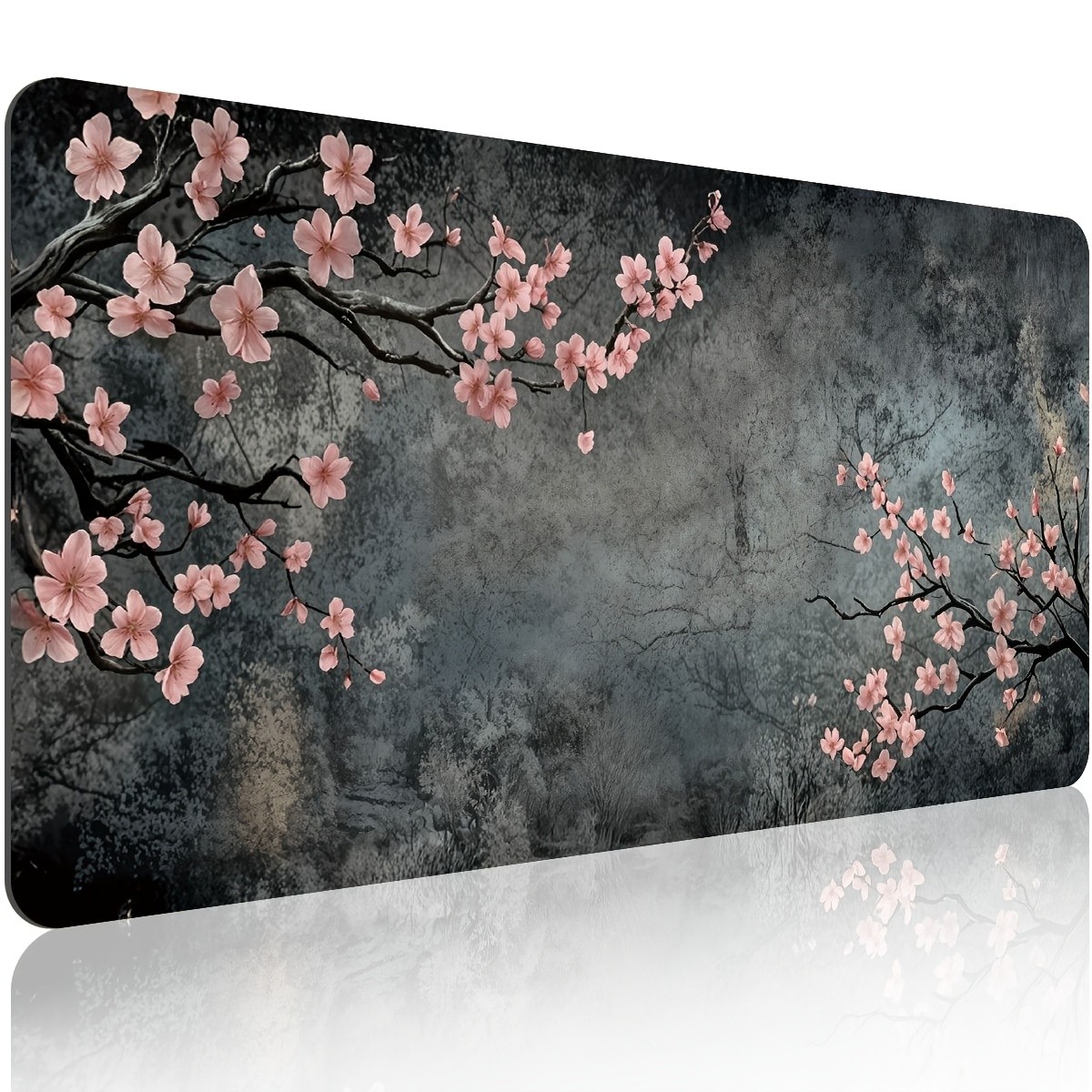 1pc Extended Gaming Mouse Pad And PC Desktop Keyboard Mat | Retro Stone Wall A
