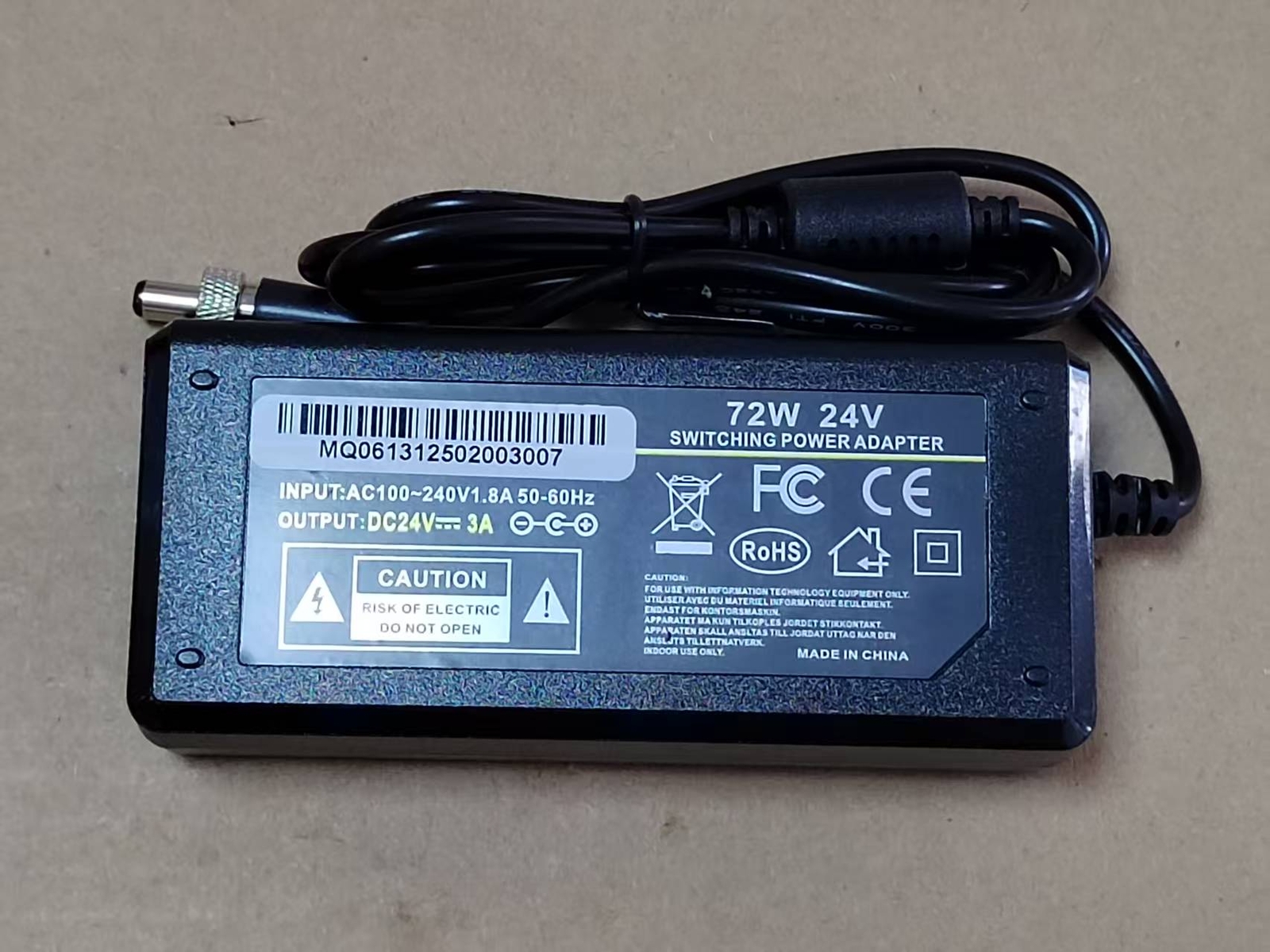 for Speedway R120 R220 R420 UHF RFID Reader 24V Power Supply Adapter 5.5*2.5mm