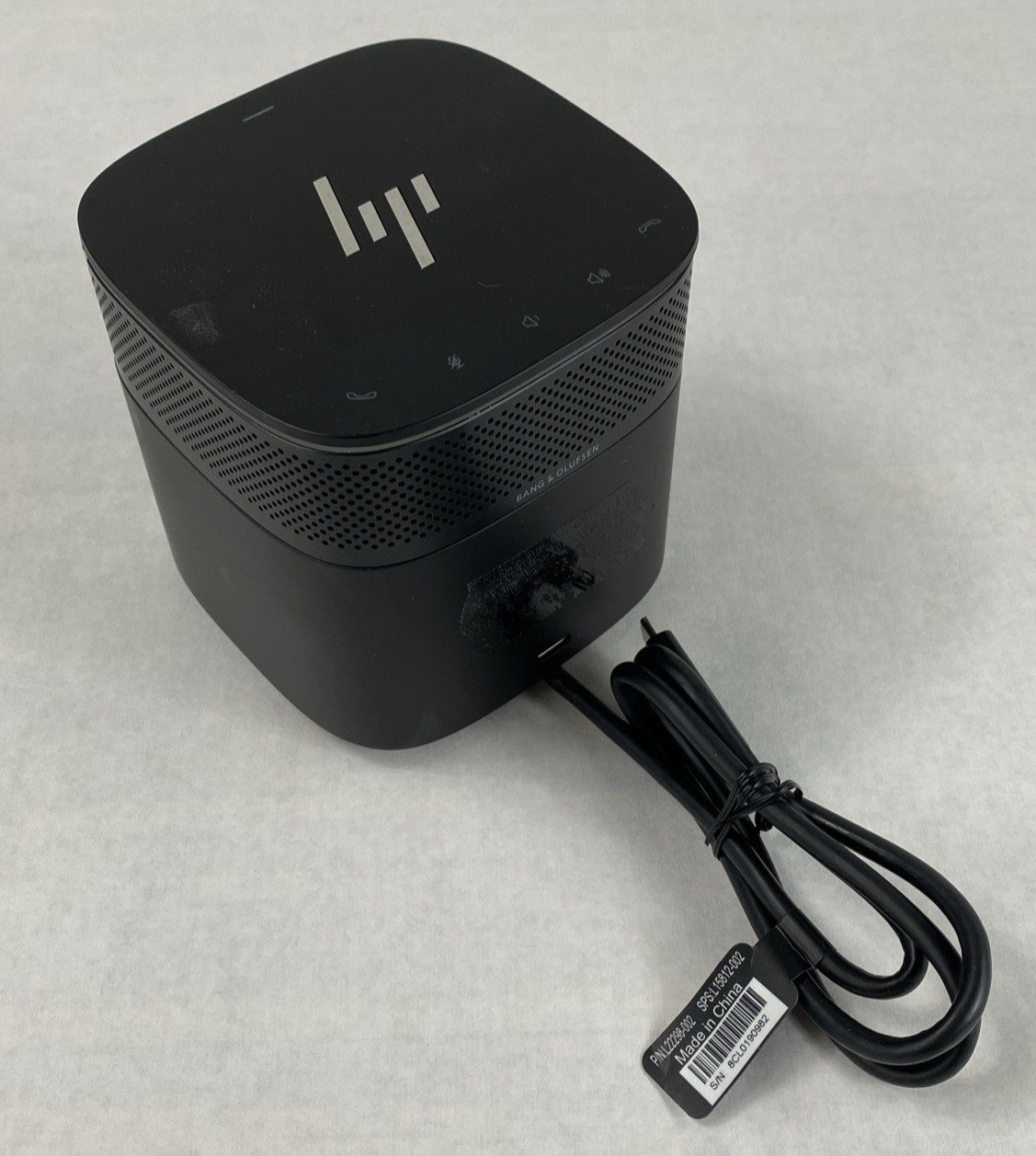 HP HSN-IX01 Thunderbolt 120W G2 USB-C Docking Station w/ HSN-IA01 Audio Module