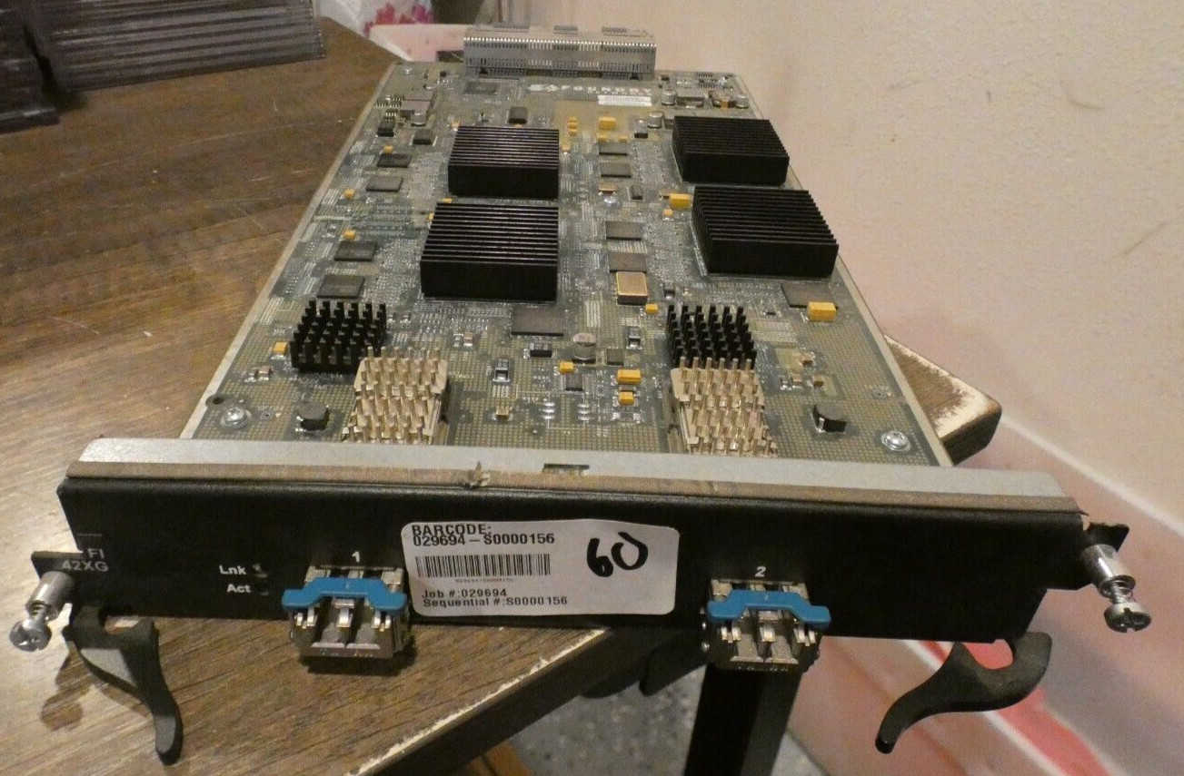 Foundry Networks SX-FI42XG FastIron SuperX 2-port XFP 10-Gigabit Ethernet Module