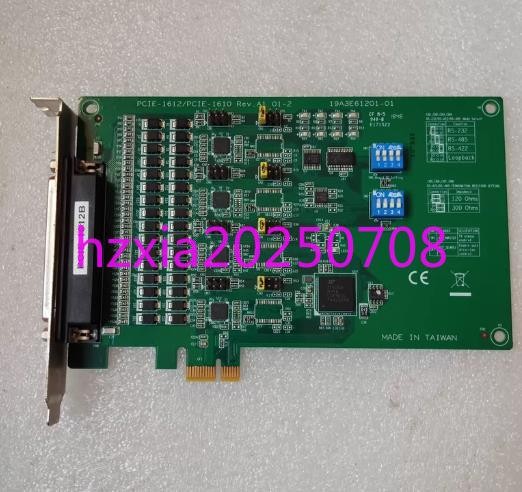 1pc used  ADVANTECH PCIE-1612/PCIE-1610 acquisition card PCIE-1612B
