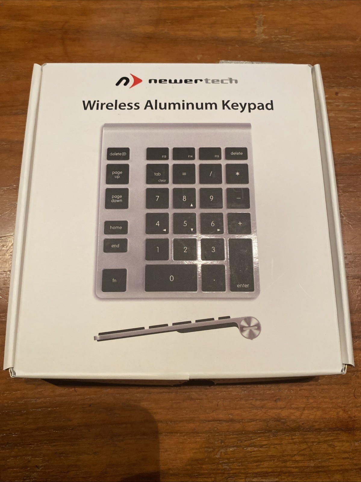 Newertech NWTKPA28BTB Numeric Aluminum Keypad/Keyboard (Bluetooth)