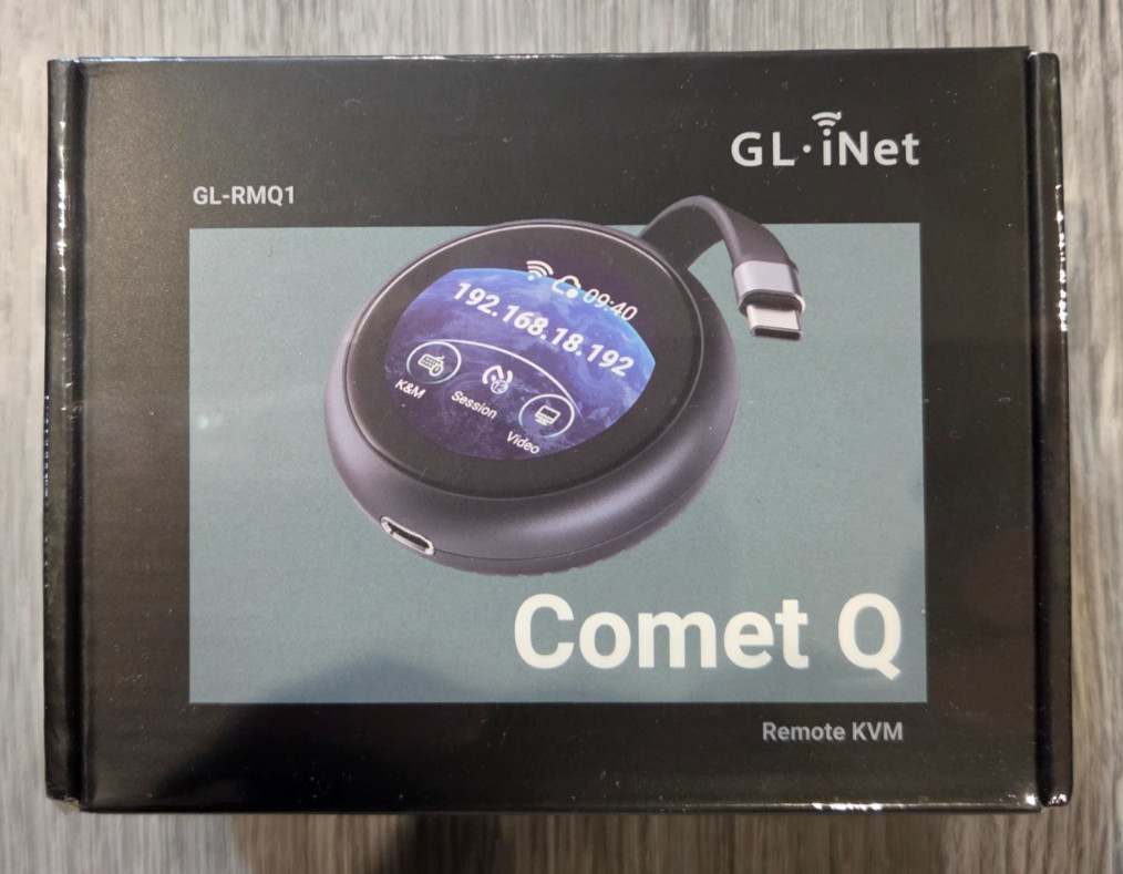 GL.iNet Comet Q (GL-RMQ1) Pocket KVM, Plug & Play Remote for Laptop iPhone