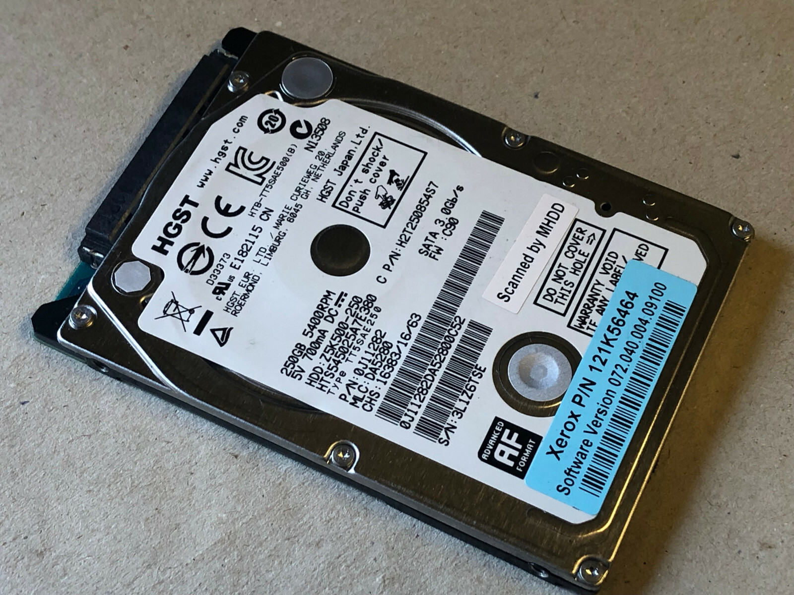 Xerox Workcentre Hard Disk 121K56464
