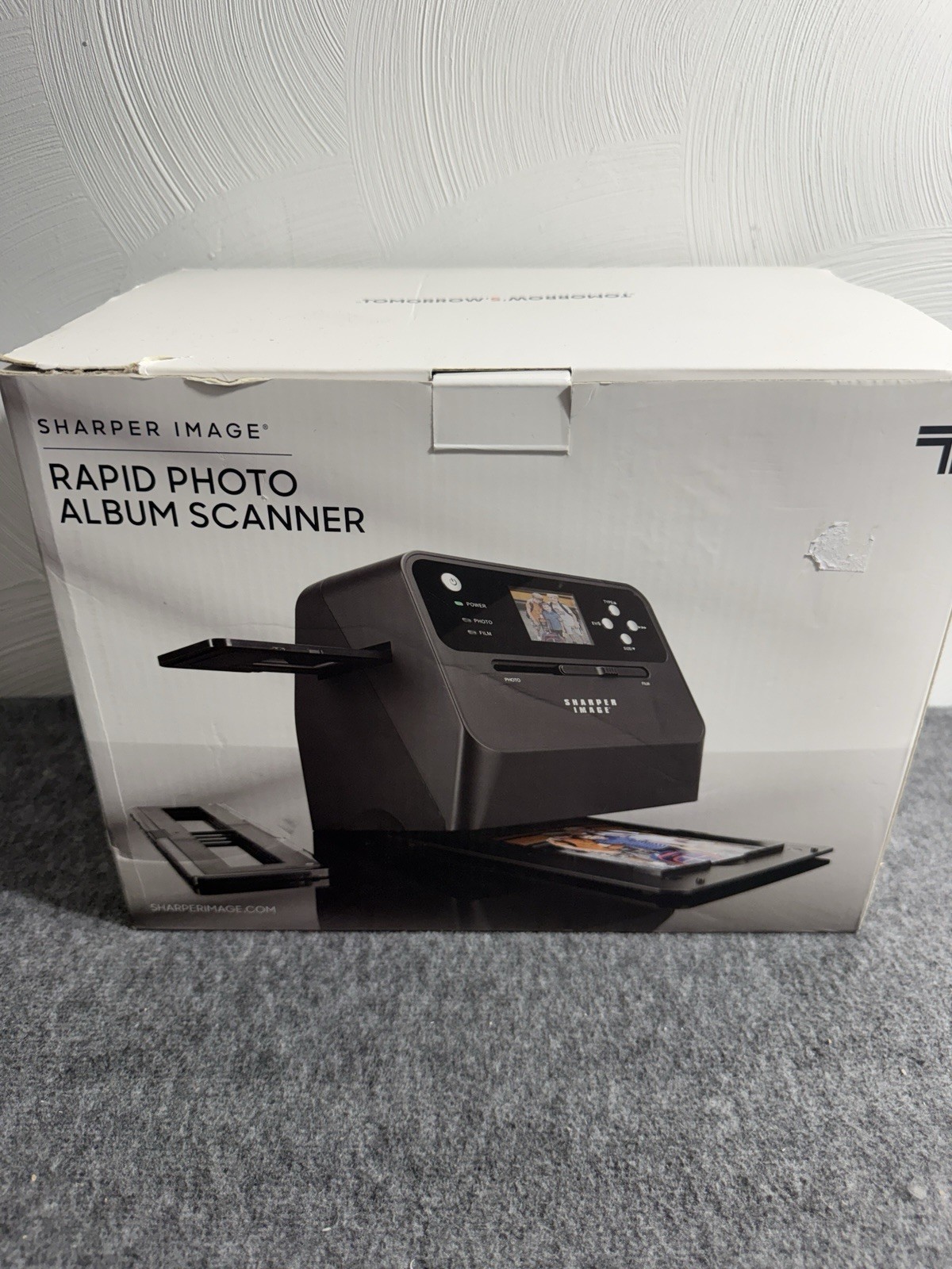 Sharpers Image Rapid Photo Album Scanner