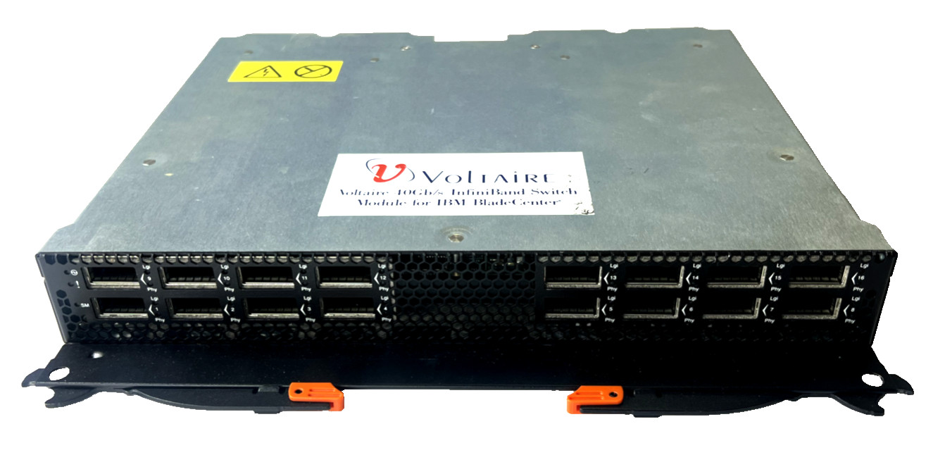IBM 46M6005 40Gb Voltaire Infiniband Switch Module for IBM BladeCenter zj