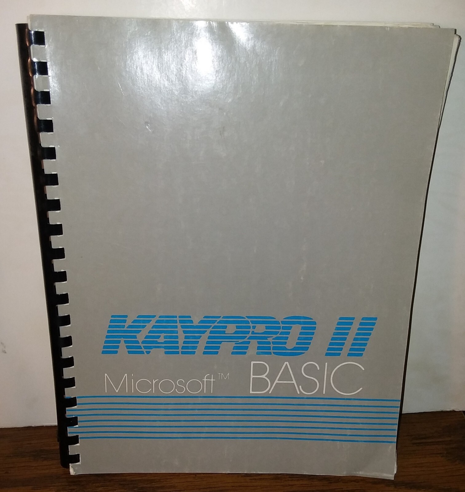 KayPro II Micro Computer Original Microsoft BASIC Programming Manual - 1981 Vtg