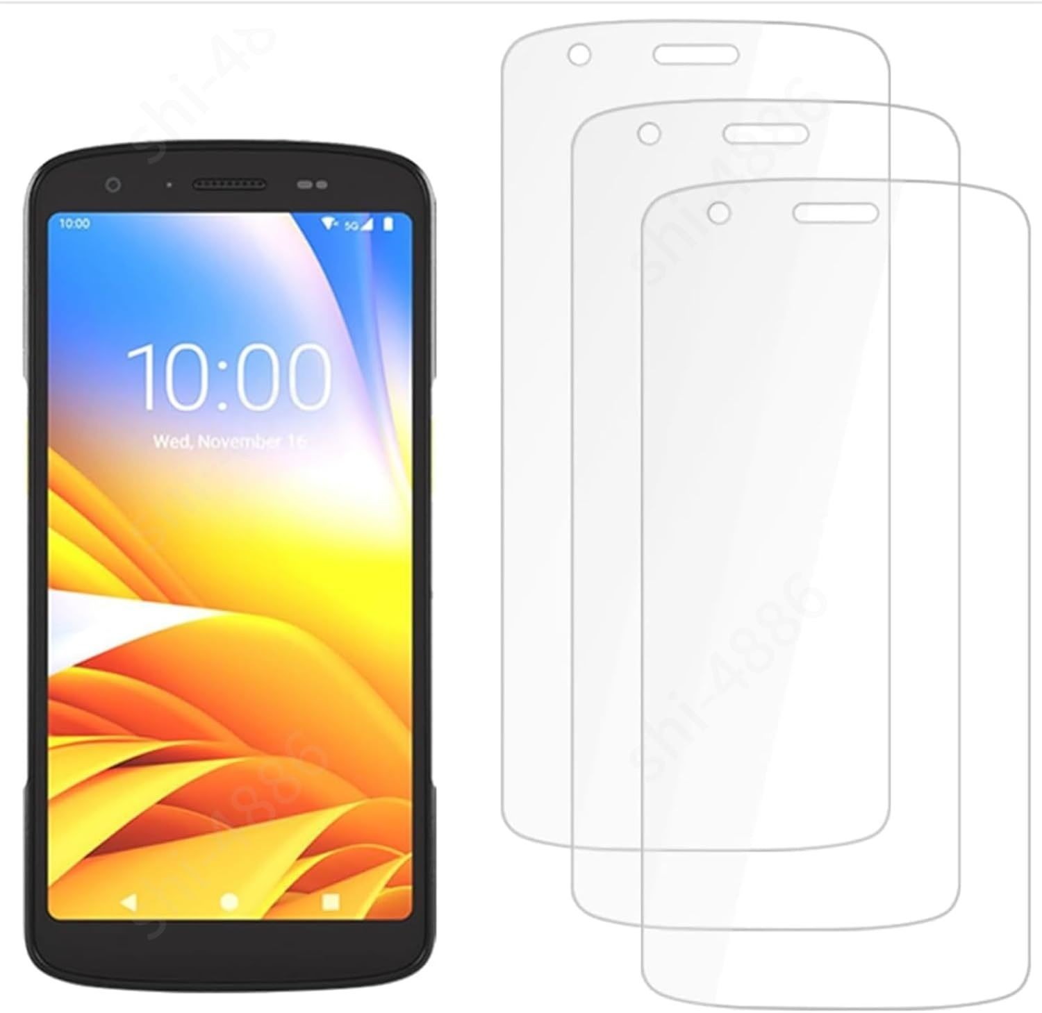 3PCS For Zebra TC22 Tempered Glass TC27 Barcode Scanner Screen Protector