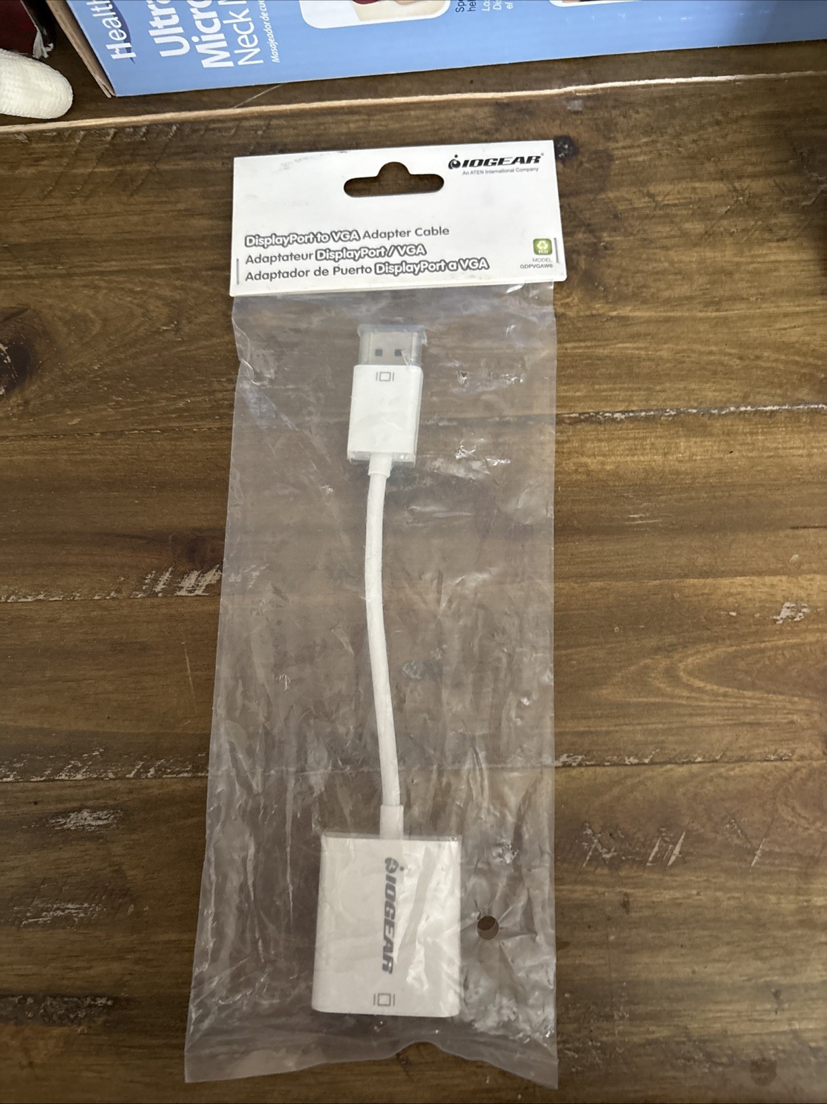 IOGEAR DisplayPort to VGA Adapter Cable Unopened. Model: GDPVGAW6