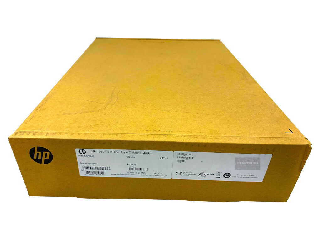 JC752A I HPE FlexNetwork 10504 1.2Tbps Type D Fabric Module BRAND NEW