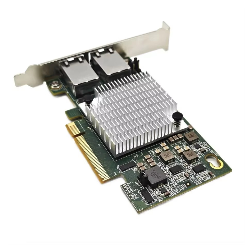 10G X540-T2 Ethernet Card PCI-E To RJ45 Double Port Nework Extend 10Gbps/5Gbps/2