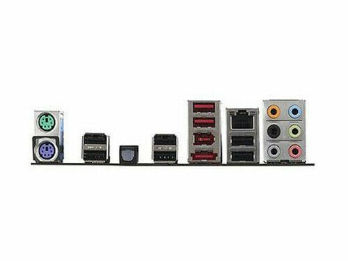 ASUS P7P55D M4A79XTD EVO I/O shield backplate backpanel