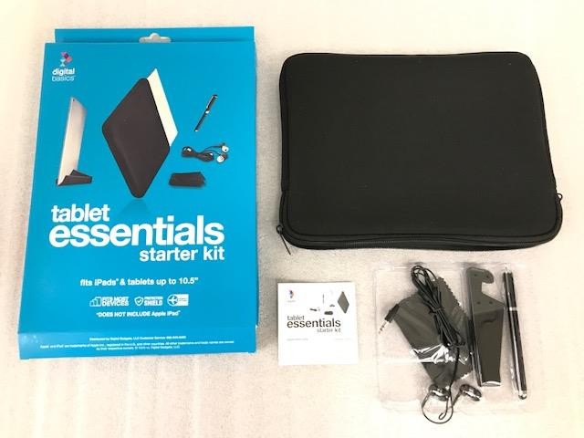 Digital Basics Tablet Essentials Starter Kit For iPads/Tablets 10.5" BTBESK5P