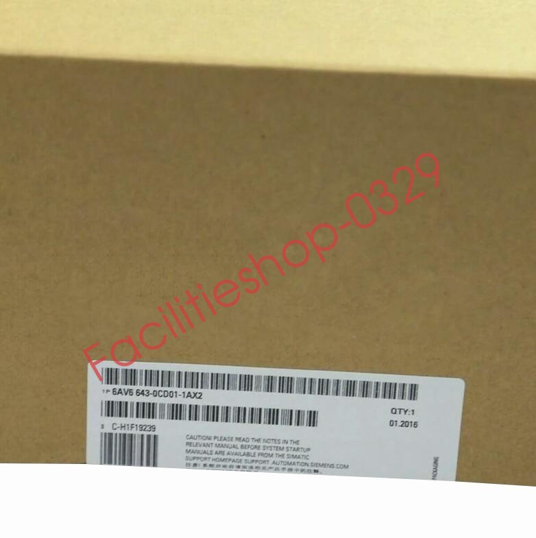 NEW SIEMENS 6AV6643-0CD01-1AX2 SIMATIC HMI Touch Panel DHL/FedEx