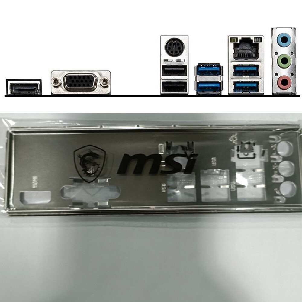 For MSI I/O Shield BackPlate Blende Bracket  B560M-A PRO B560M PRO-E