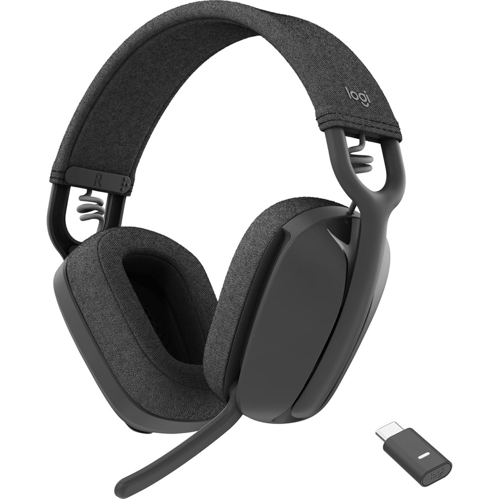 Logitech VC Zone Vibe Wireless Over-the-ear Headset in Black - 981-001156