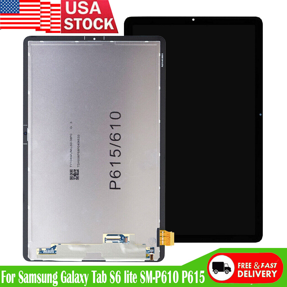 10.4" LCD Touch Screen Digitizer For Samsung Galaxy Tab S6 Lite SM-P610 SM-P615