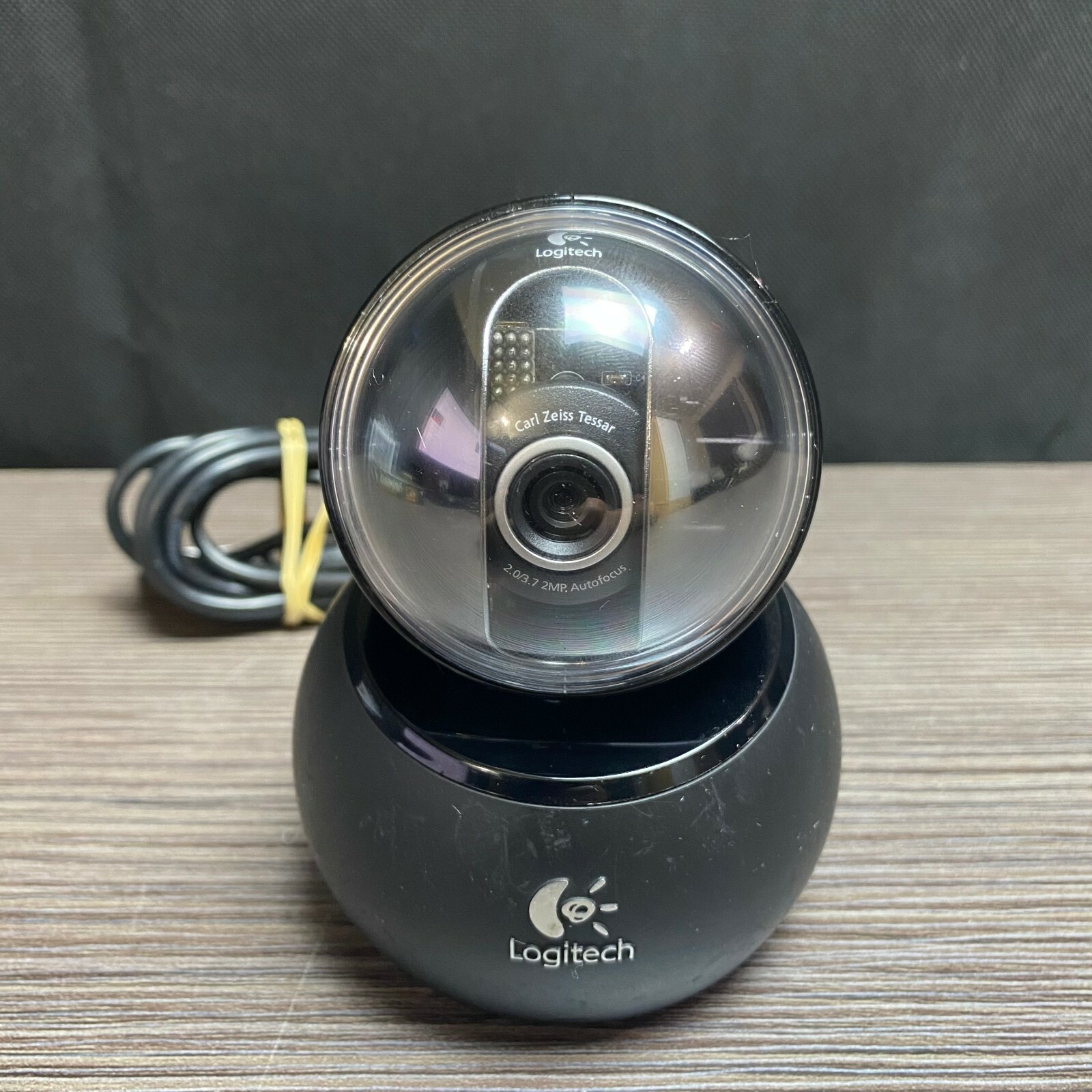 GENUINE Logitech V-UCC22 Carl Zeiss Tessar 2.0/3.7 2MP Autofocus USB Webcam