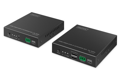 DS-55348 DIGITUS HDMI Fiber KVM Extender Kit 4K/60Hz Cable/Adapter Kit Digit ~D~