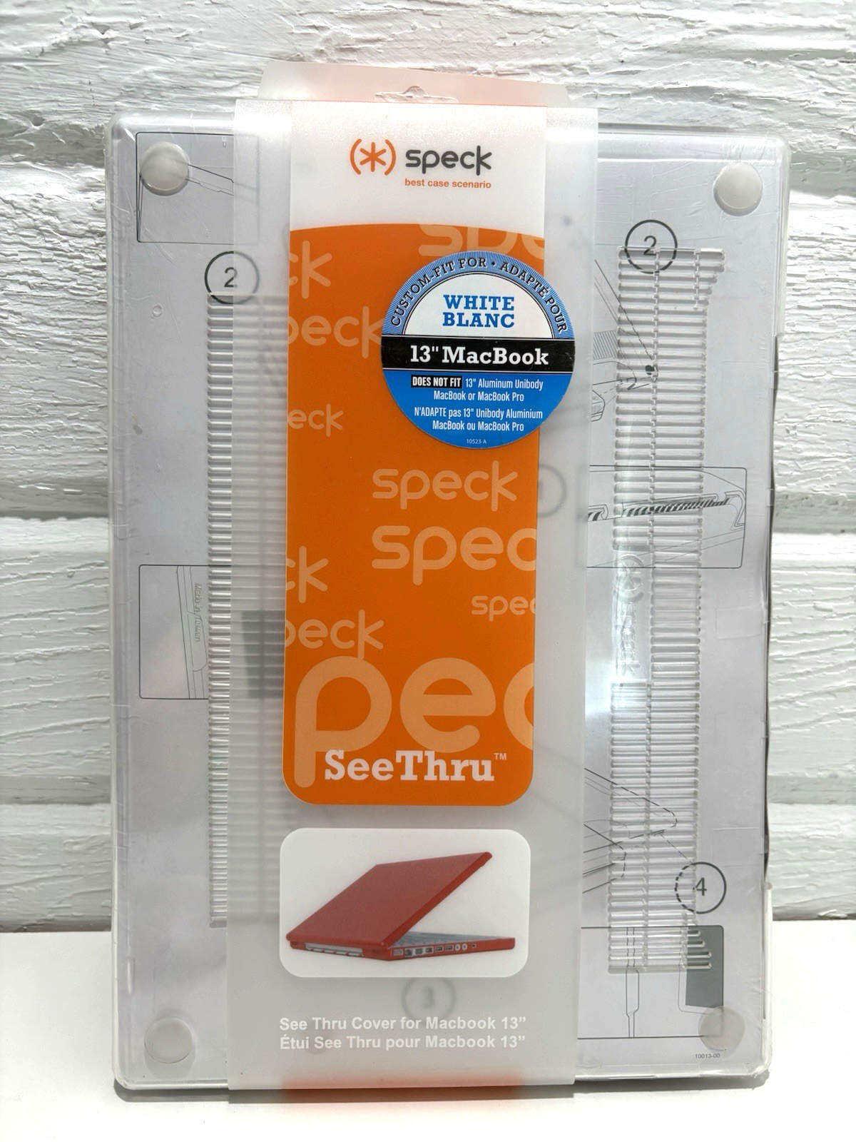 Speck See Through Clear Plastic Case 2008 MacBook 13"